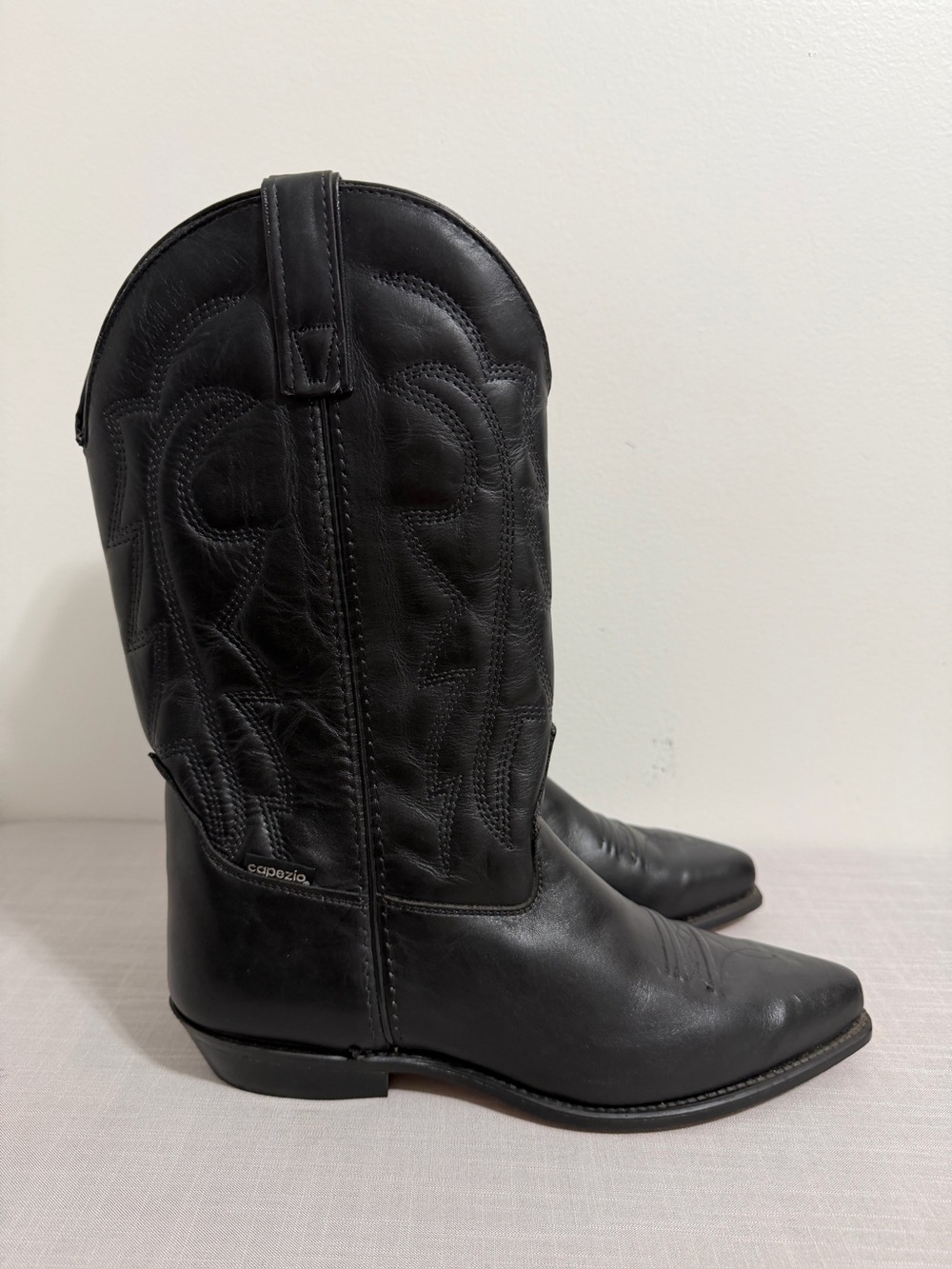 Capezio Vintage Women's Leather Western Cowgirl Boots Size 10 #267172